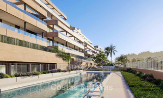 Eigentijdse luxe nieuwbouwappartementen te koop aan de golf in Estepona 803606 
