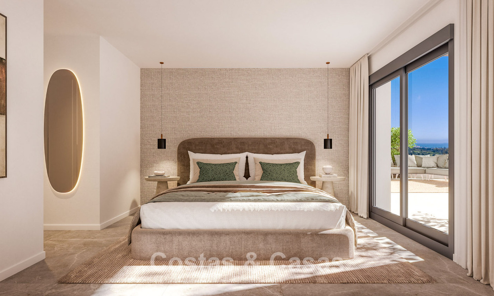 Eigentijdse luxe nieuwbouwappartementen te koop aan de golf in Estepona 803607