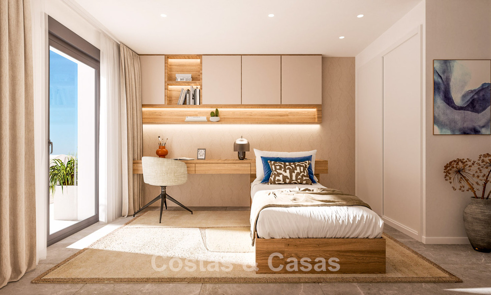 Eigentijdse luxe nieuwbouwappartementen te koop aan de golf in Estepona 803609