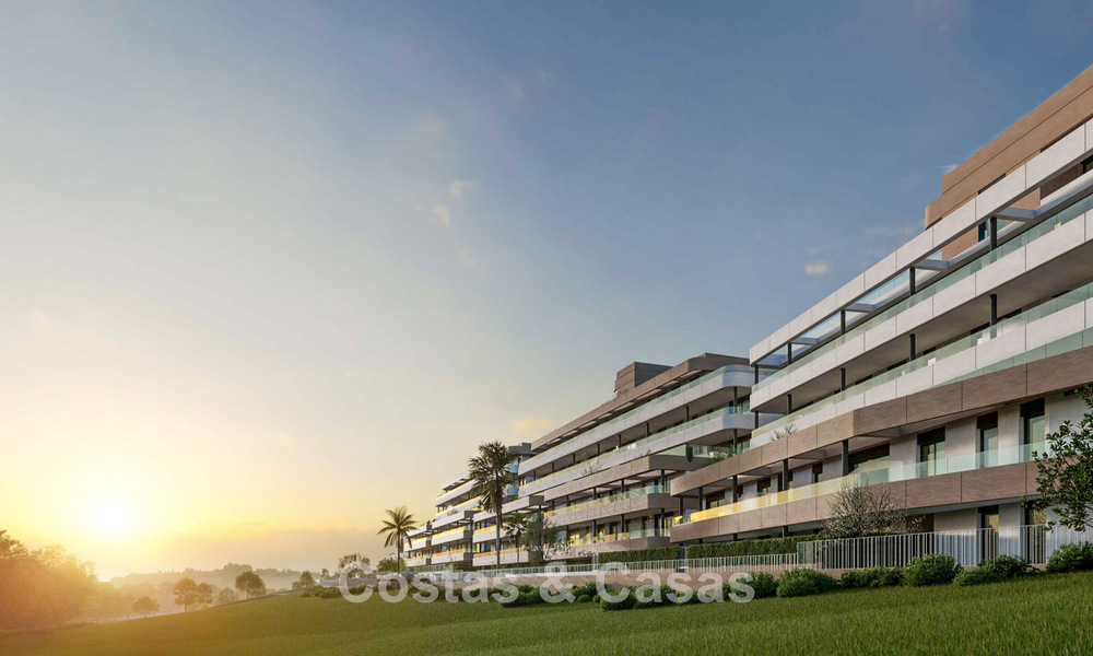 Eigentijdse luxe nieuwbouwappartementen te koop aan de golf in Estepona 803616