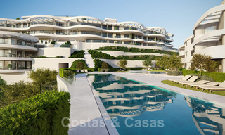 Exclusief modern duplex penthouse met panoramisch zeezicht te koop in Marbella - Benahavis 803846 