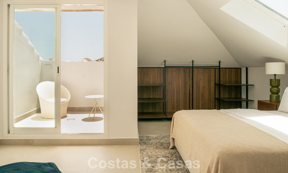 Boutique penthouse te koop op wandelafstand van voorzieningen en Puerto Banus in Nueva Andalucia, Marbella 803815