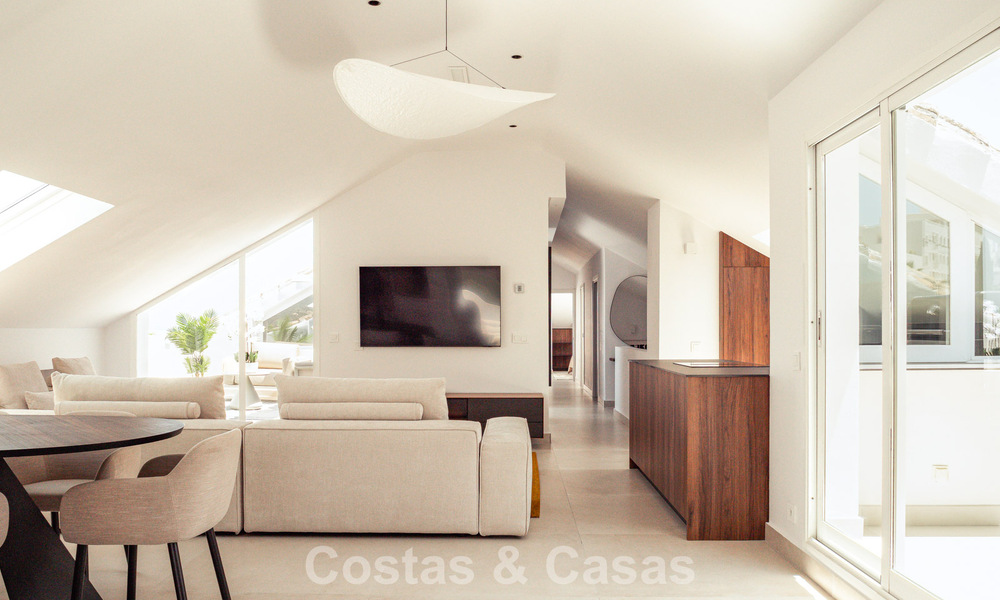 Boutique penthouse te koop op wandelafstand van voorzieningen en Puerto Banus in Nueva Andalucia, Marbella 803826