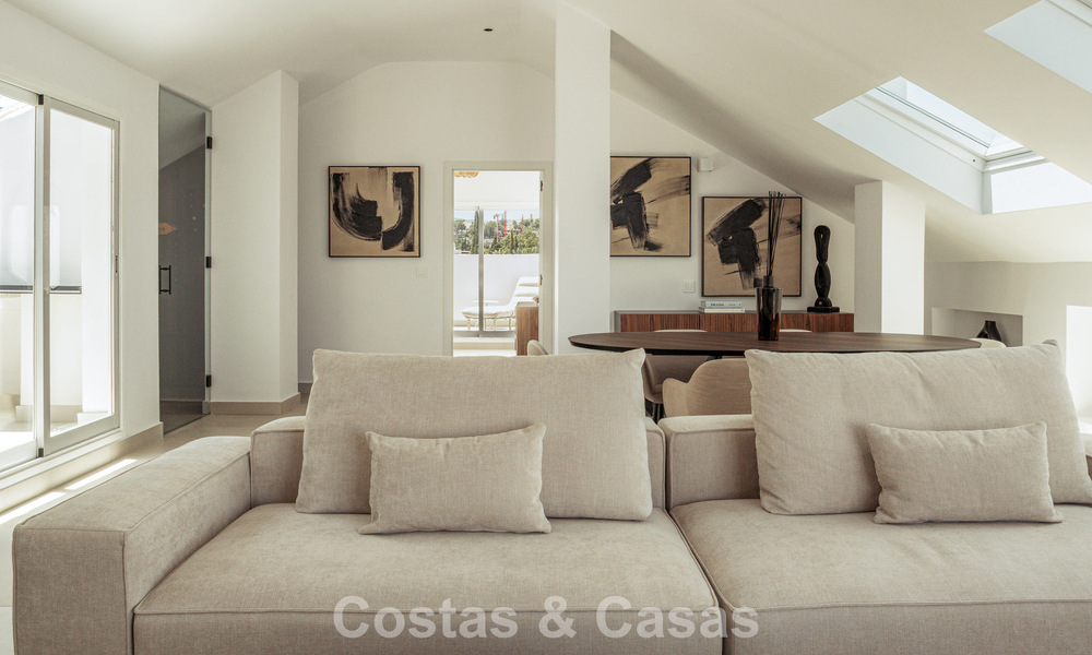 Boutique penthouse te koop op wandelafstand van voorzieningen en Puerto Banus in Nueva Andalucia, Marbella 803829