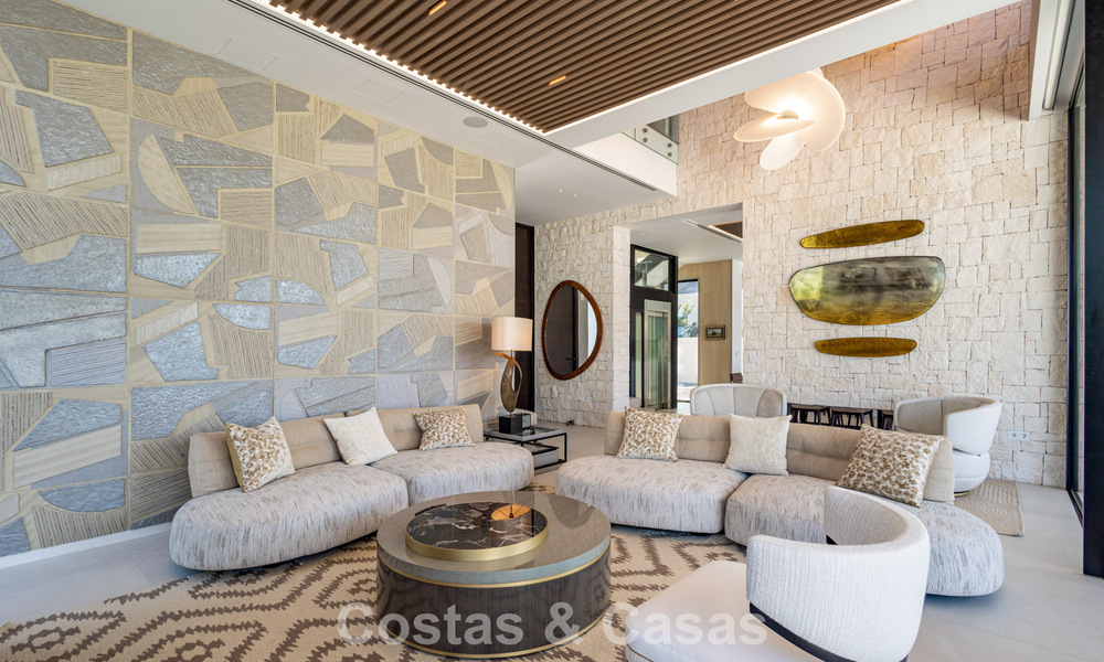 Geavanceerde moderne luxevilla aan te koop aan het strand in San Pedro, Marbella 803674