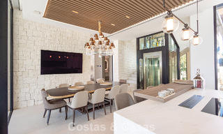 Geavanceerde moderne luxevilla aan te koop aan het strand in San Pedro, Marbella 803678 