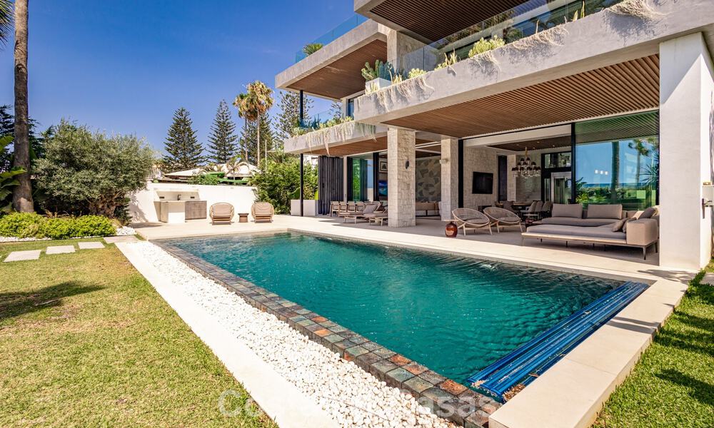 Geavanceerde moderne luxevilla aan te koop aan het strand in San Pedro, Marbella 803685