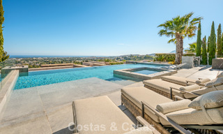 Eersteklas luxevilla met fenomenaal zeezicht te koop, in een afgesloten woonwijk van La Quinta, Marbella - Benahavis 803726 