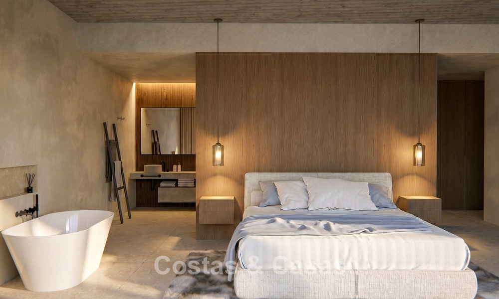 Ultramoderne droomvilla met fenomenaal zeezicht te koop in de heuvels van Marbella - Benahavis 803927