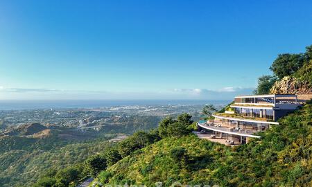 Exclusieve, ultramoderne designvilla met panoramisch zeezicht te koop in Real de La Quinta, Marbella - Benahavis 803997