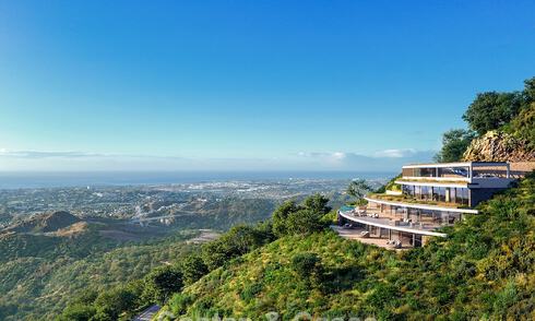 Exclusieve, ultramoderne designvilla met panoramisch zeezicht te koop in Real de La Quinta, Marbella - Benahavis 803997
