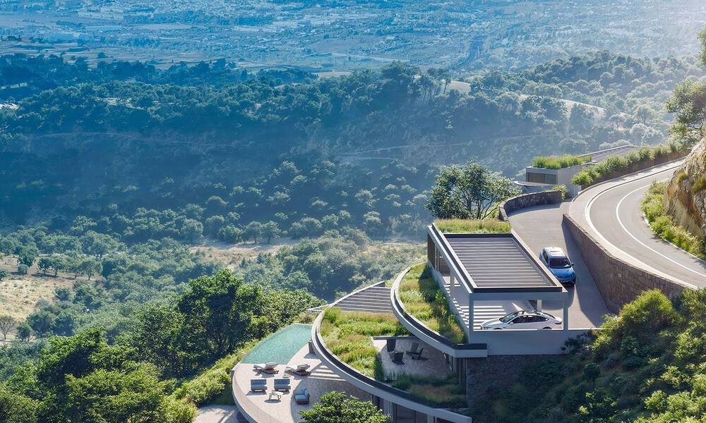 Exclusieve, ultramoderne designvilla met panoramisch zeezicht te koop in Real de La Quinta, Marbella - Benahavis 803999