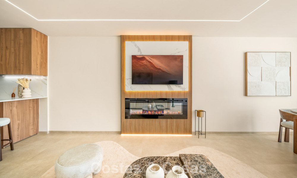 Luxe gerenoveerd appartement met panoramisch uitzicht te koop in Nueva Andalucia, Marbella 804063