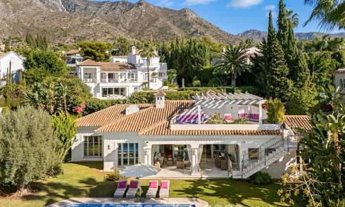 Charmante villa in een Mediterrane stijl te koop in Sierra Blanca op Marbella’s Golden Mile 804054