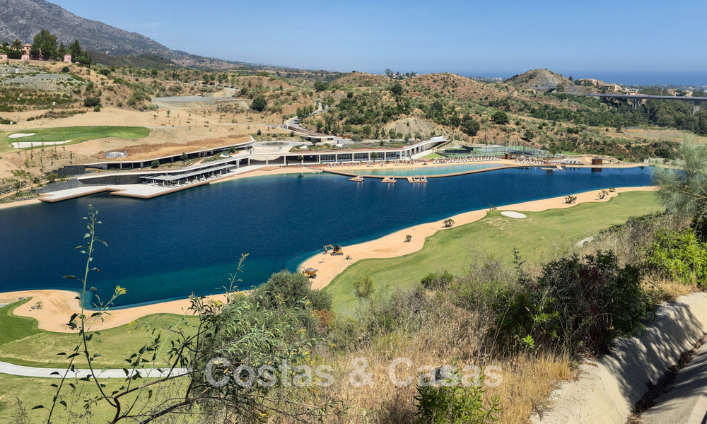 Architectonische designvilla met panoramisch berg- en zeezicht te koop in Marbella - Benahavis 804258