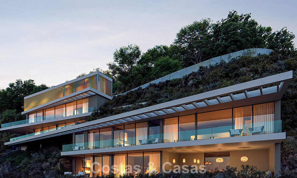 Spectaculaire, moderne luxevilla met panoramische vergezichten te koop in Marbella - Benahavis 804116