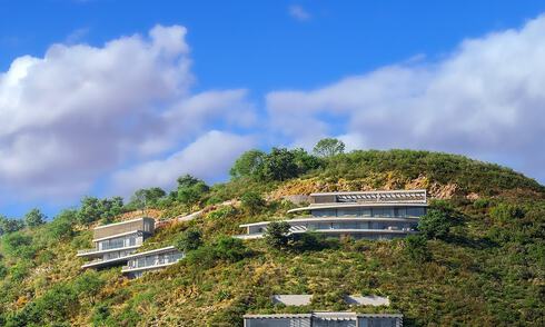 Spectaculaire, moderne luxevilla met panoramische vergezichten te koop in Marbella - Benahavis 804117
