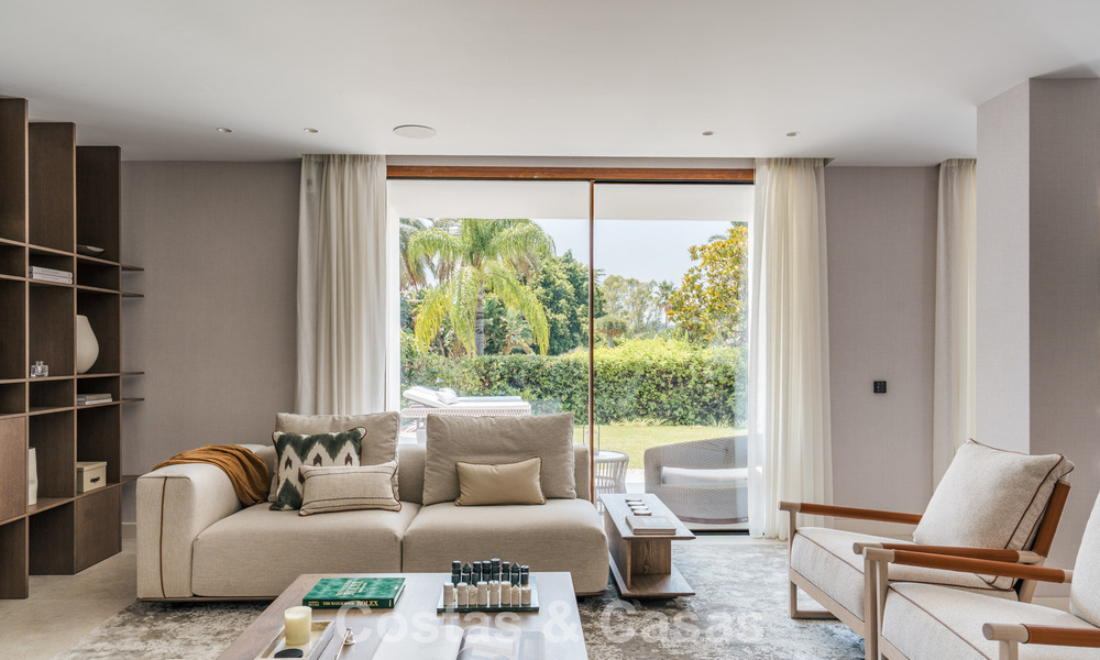 Hoogwaardig gerenoveerd duplex tuinappartement te koop in Nueva Andalucia, Marbella 804211