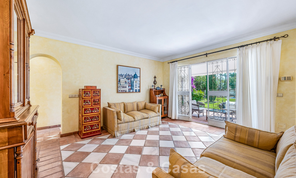 Authentieke mediterrane villa met gastenverblijf te koop vlak bij het strand in San Pedro Playa, Marbella 804370