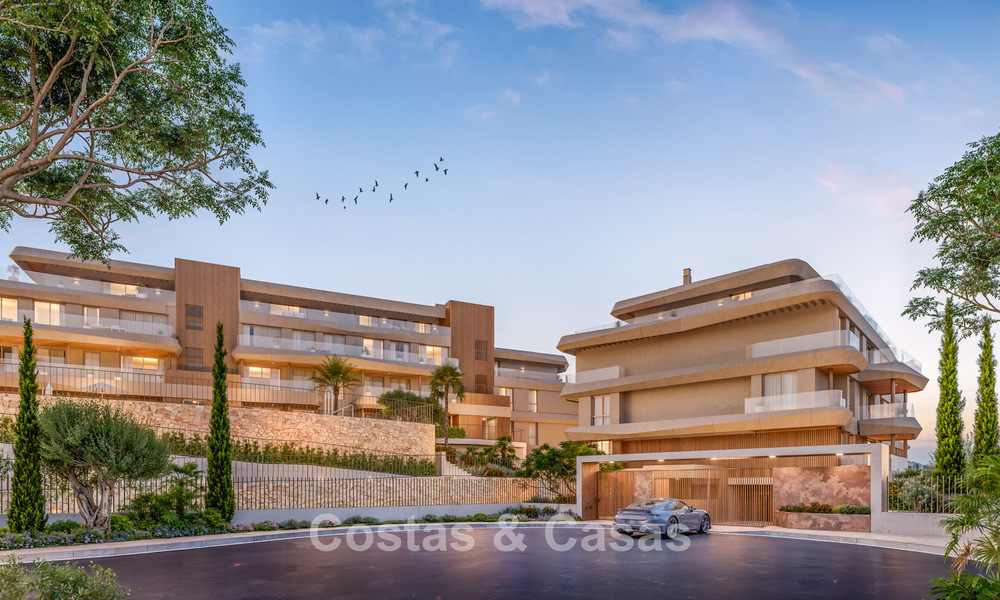 Luxe nieuwbouwappartementen met panoramisch zeezicht te koop in La Cala de Mijas, Costa del Sol 804609