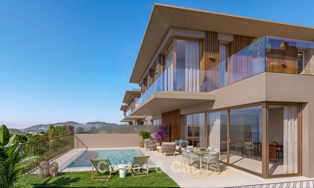 Exclusieve luxewoningen met panoramische vergezichten te koop in La Cala de Mijas, Costa del Sol 804618