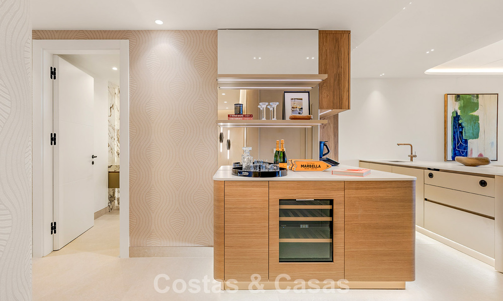 Eigentijds gerenoveerd appartement met open zeezicht te koop op de New Golden Mile, tussen Marbella en Estepona 804690