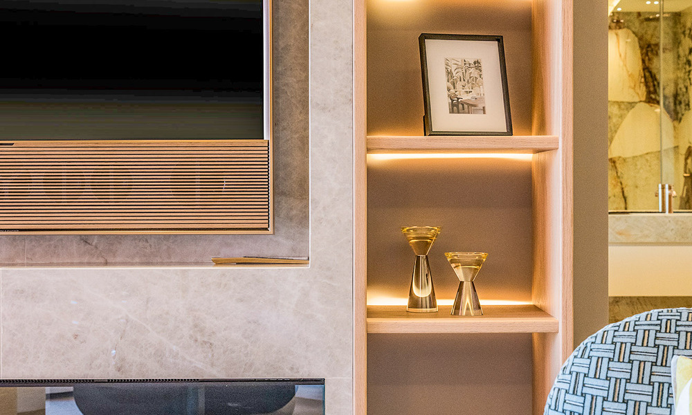 Eigentijds gerenoveerd appartement met open zeezicht te koop op de New Golden Mile, tussen Marbella en Estepona 804701
