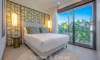 Verfijnd designappartement met zeezicht in een modern strandcomplex op de New Golden Mile, Marbella - Estepona 804711 