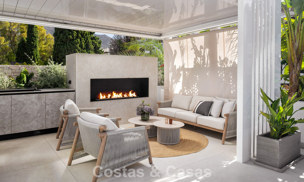 Luxe duplex penthouse met uitnodigend dakterras te koop op Marbella’s prestigieuze Golden Mile 804735