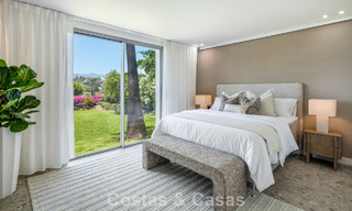 Spaanse villa met een modern interieur en een grote tuin te koop op de New Golden Mile in Benahavis tussen Marbella en Estepona 804866 