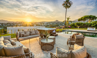 Spaanse villa met een modern interieur en een grote tuin te koop op de New Golden Mile in Benahavis tussen Marbella en Estepona 804871 