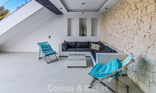 Exclusieve eigentijdse villa met panoramisch zeezicht te koop in Los Flamingos een 5* golfresort in Marbella - Benahavis 804794 