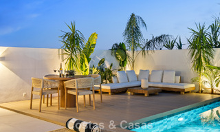 Elegant gerenoveerde rijhuis met privézwembad te koop in Nueva Andalucia, Marbella 804922 