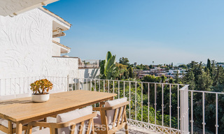 Eigentijds gerenoveerd rijhuis met golf- en zeezicht te koop op de New Golden Mile, Marbella - Estepona 804947 