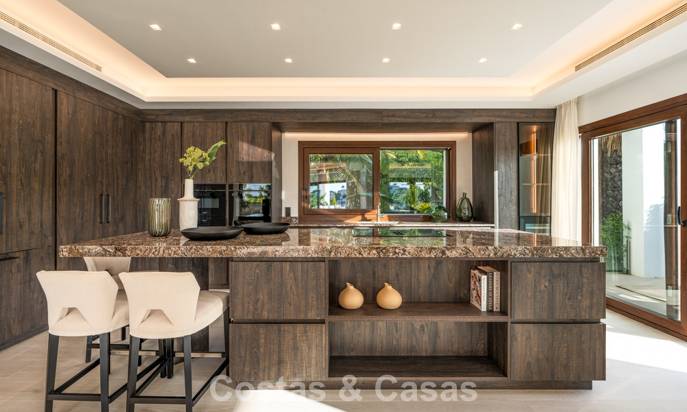 Modern-mediterrane, nieuwe luxevilla te koop in een exclusieve gated community in Marbella - Benahavis 805172