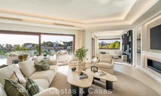 Modern-mediterrane, nieuwe luxevilla te koop in een exclusieve gated community in Marbella - Benahavis 805173 