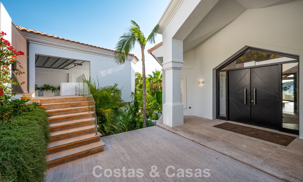 Modern-mediterrane, nieuwe luxevilla te koop in een exclusieve gated community in Marbella - Benahavis 805178