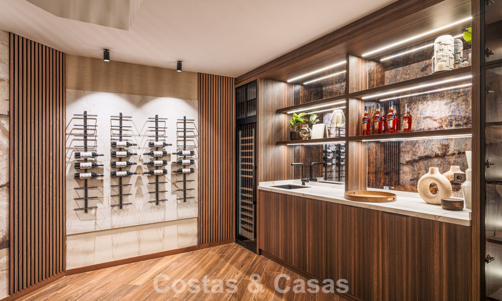 Modern-mediterrane, nieuwe luxevilla te koop in een exclusieve gated community in Marbella - Benahavis 805182