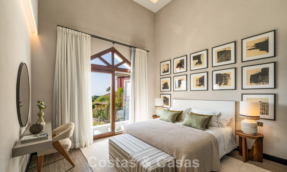 Modern-mediterrane, nieuwe luxevilla te koop in een exclusieve gated community in Marbella - Benahavis 805187