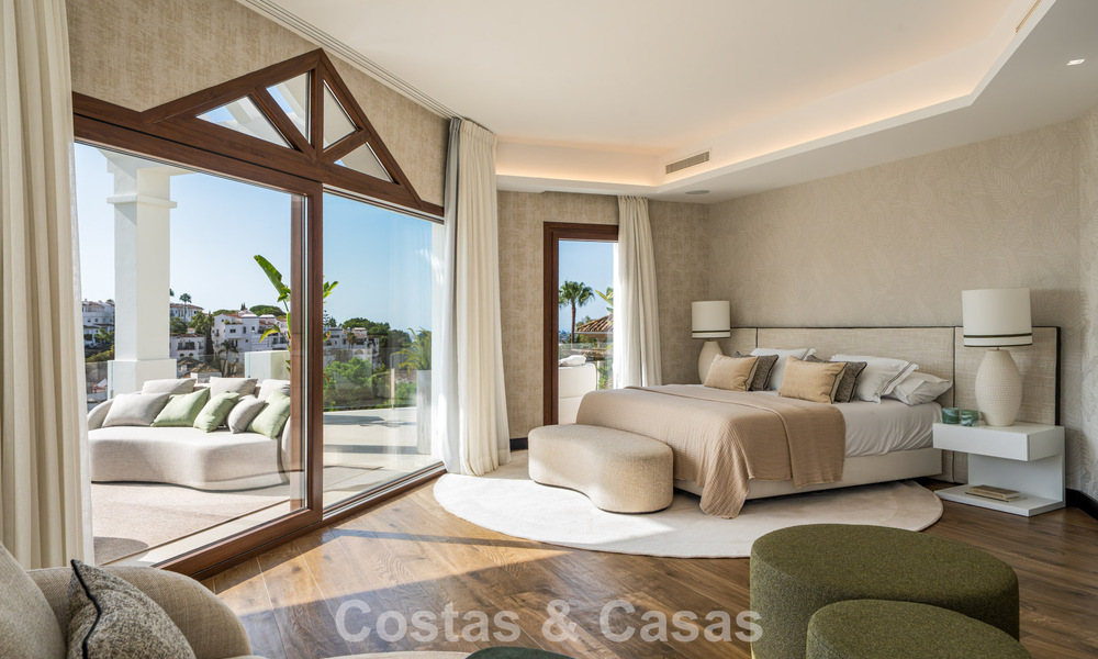 Modern-mediterrane, nieuwe luxevilla te koop in een exclusieve gated community in Marbella - Benahavis 805188