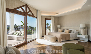 Modern-mediterrane, nieuwe luxevilla te koop in een exclusieve gated community in Marbella - Benahavis 805188 