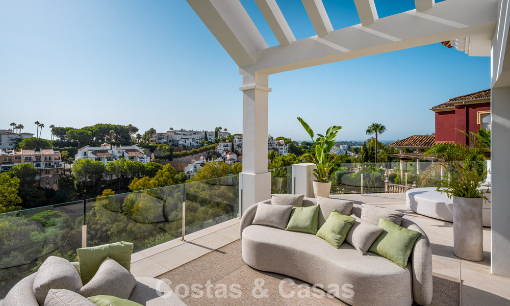 Modern-mediterrane, nieuwe luxevilla te koop in een exclusieve gated community in Marbella - Benahavis 805189