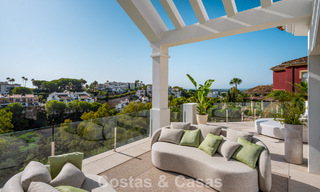 Modern-mediterrane, nieuwe luxevilla te koop in een exclusieve gated community in Marbella - Benahavis 805189 