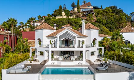 Modern-mediterrane, nieuwe luxevilla te koop in een exclusieve gated community in Marbella - Benahavis 805190