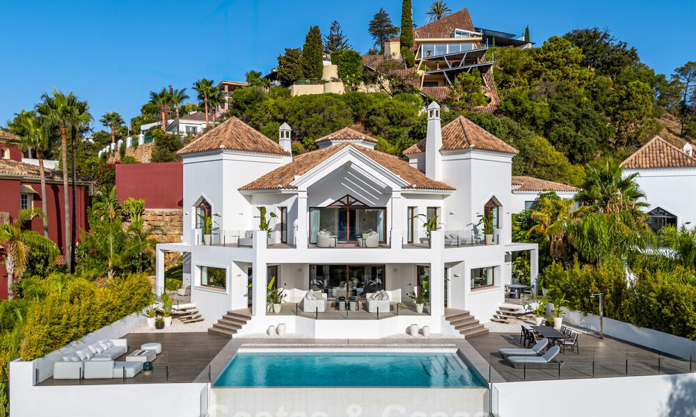 Modern-mediterrane, nieuwe luxevilla te koop in een exclusieve gated community in Marbella - Benahavis 805190