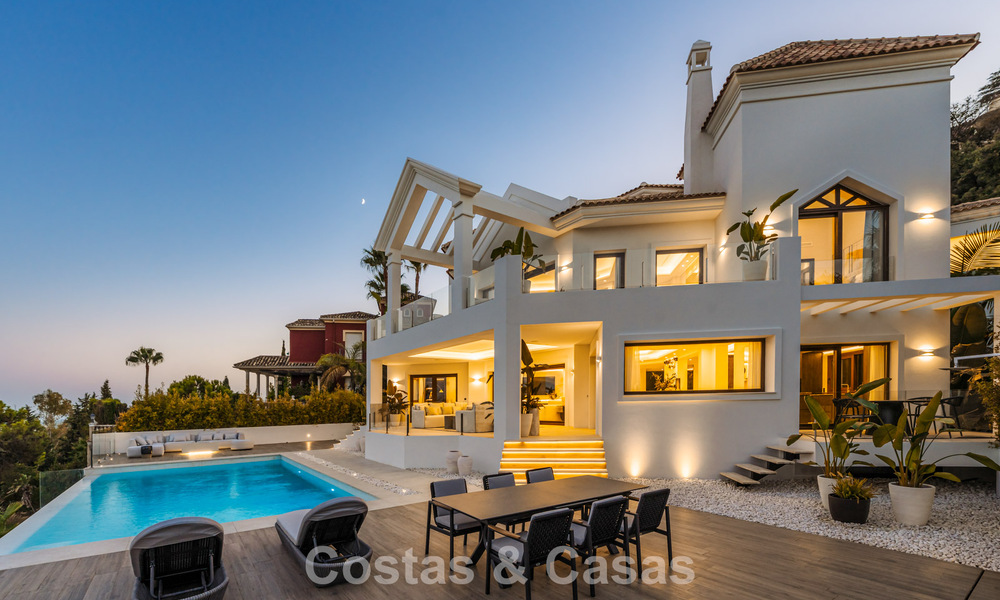 Modern-mediterrane, nieuwe luxevilla te koop in een exclusieve gated community in Marbella - Benahavis 805193
