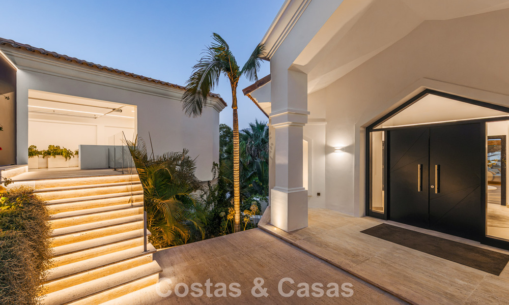 Modern-mediterrane, nieuwe luxevilla te koop in een exclusieve gated community in Marbella - Benahavis 805194