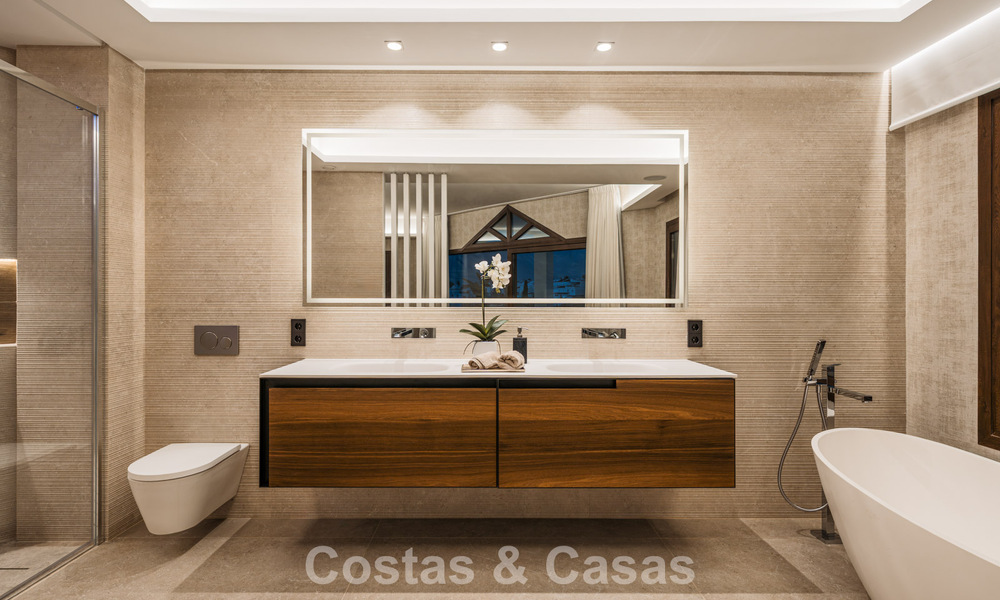Modern-mediterrane, nieuwe luxevilla te koop in een exclusieve gated community in Marbella - Benahavis 805196