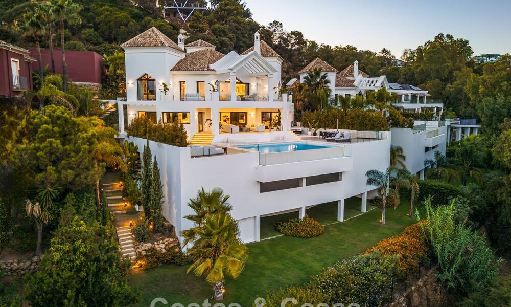 Modern-mediterrane, nieuwe luxevilla te koop in een exclusieve gated community in Marbella - Benahavis 805201