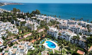 Appartementen te koop in Dominion Beach, een prestigieus eerstelijns strandcomplex, New Golden Mile, Marbella - Estepona 805391 